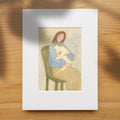 Held: Cat Art Print | Cat Lover Gift