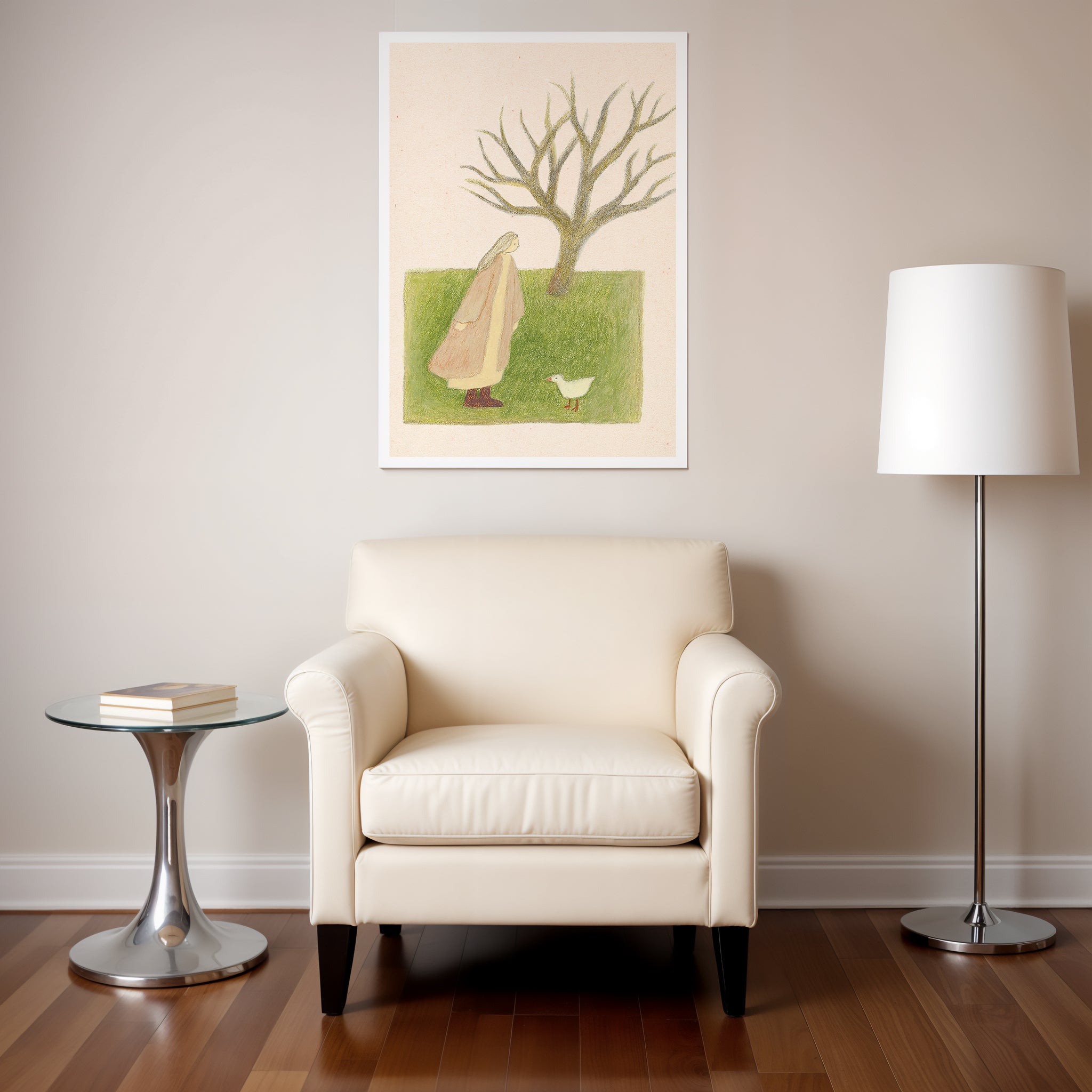 Small Company: Whimsical Wall Art Print | Nature Lover Gift