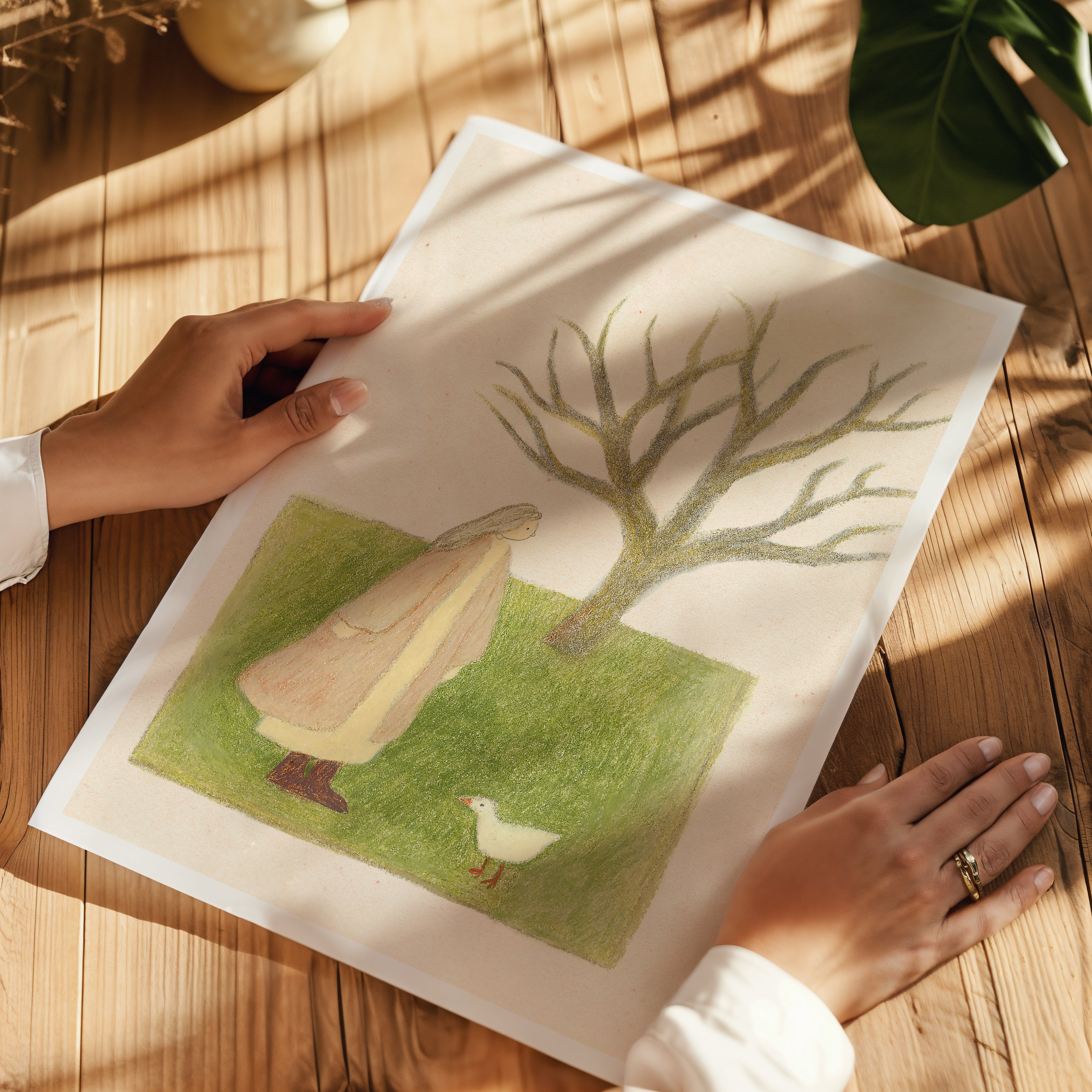 Small Company: Whimsical Wall Art Print | Nature Lover Gift