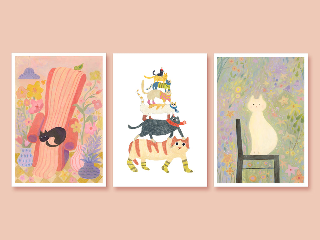 Cat Lover Print Bundle | set of 3