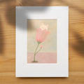 Cat in Bloom: Floral Cat Art Print | Cat Lover Gift