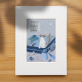You're Not Going Without Me Hand-Drawn Art Print