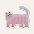 Cozy Cat in Pyjamas Fridge Magnet | Illustrated Acrylic Magnet